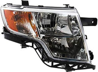 Set Of 2 Front Headlight Assembly Left Driver & Right Passenger Side Direct Replacement Compatible With 2007-2010 Ford Edge FO2503228C FO2502228C 7T4Z13008A 7T4Z13008B
