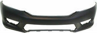 Front Bumper Cover Primed Direct Replacement Compatible With 2013-2015 Honda Accord HO1000288 04711T2AA90ZZ