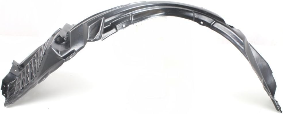 Front Fender Liner Left Driver Side Direct Replacement Compatible With 2008-2015 Mitsubishi Lancer MI1248123 5370A385