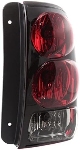 Set Of 2 Tail Light Assembly Right Passenger & Left Driver Side Direct Replacement Compatible With 2002-2009 Chevrolet Trailblazer GM2800150 GM2801150 15131578 15131579