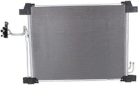 Front A/C Condenser Aluminum Core Direct Replacement Compatible With 2008-2012 Infiniti EX35 / 2009-2012 FX35 / 2009-2013 FX50 / 2014-2017 QX50 / QX70 IN3030161 921101BA0A