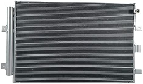 Front AC Condenser Aluminum Core Direct Replacement Compatible With 2019-2024 Ford Edge / 2019-2023 Lincoln Nautilus FO3030271 K2GZ19712C K2GZ19712B
