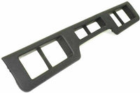 Front Bumper Chrome + Moldings Center + Left Driver & Right Passenger Side Direct Replacement Compatible With Ford F-Series/Bronco 1992-1996 FO1002254 FO1057272 FO1058271 FO1059271