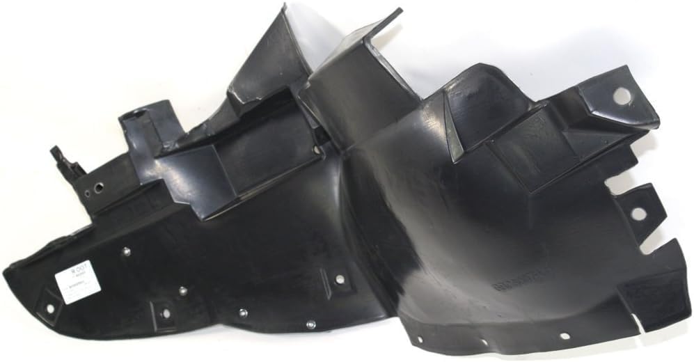 Front Fender Liner Rear Section Left Driver Side Direct Replacement Compatible With 1999-2005 Pontiac Grand Am GM1248148 22611445