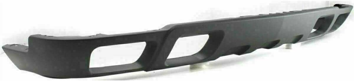 Front Bumper Primed Steel + Upper Cover + Lower Valance Textured + Bracket Set Left & Right Side Direct Replacement Compatible With 2003-2006 Chevrolet Silverado 2500HD 3500