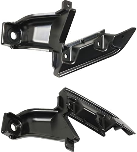 Set Of 2 Front Grille Stay Bracket Plastic Right Passenger & Left Driver Side Direct Replacement Compatible With 2009-2011 Honda Civic HO1207107 HO1207108 71124SVAA50 71129SVAA50
