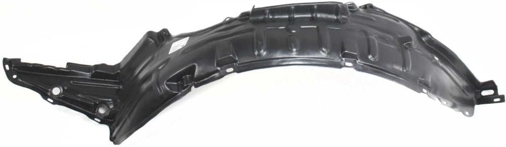 Front Fender Liner Left Driver Side Direct Replacement Compatible With 1998-1999 Nissan Altima NI1250109 638439E000