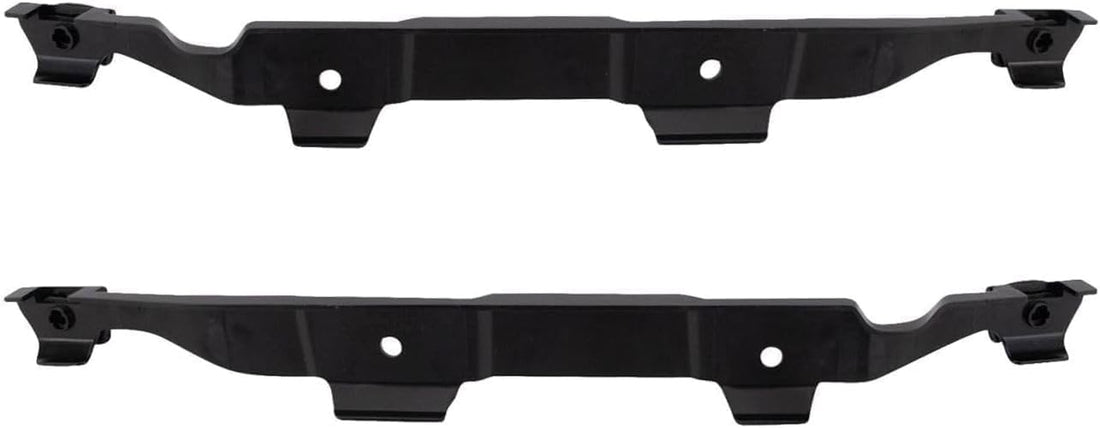 Set Of 2 Front Bumper Retainer Bracket Plastic Left Driver & Right Passenger Side Direct Replacement Compatible With 2007-2013 Toyota Tundra TO1033113 TO1032113