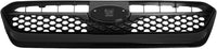 Front Bumper Cover Primed Plastic + Upper & Lower Grille + Fog Lights Cover + Signal Lamp Left Driver & Right Passenger Side Direct Replacement Compatible With 2015-2017 Subaru WRX