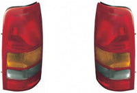 Set Of 2 Rear Tail Light Left Driver & Right Passenger Side Direct Replacement Compatible With 1999-2002 Chevrolet Silverado 1500 2500/1999-2003 Sierra GM2800186 GM2801186 GM2800173