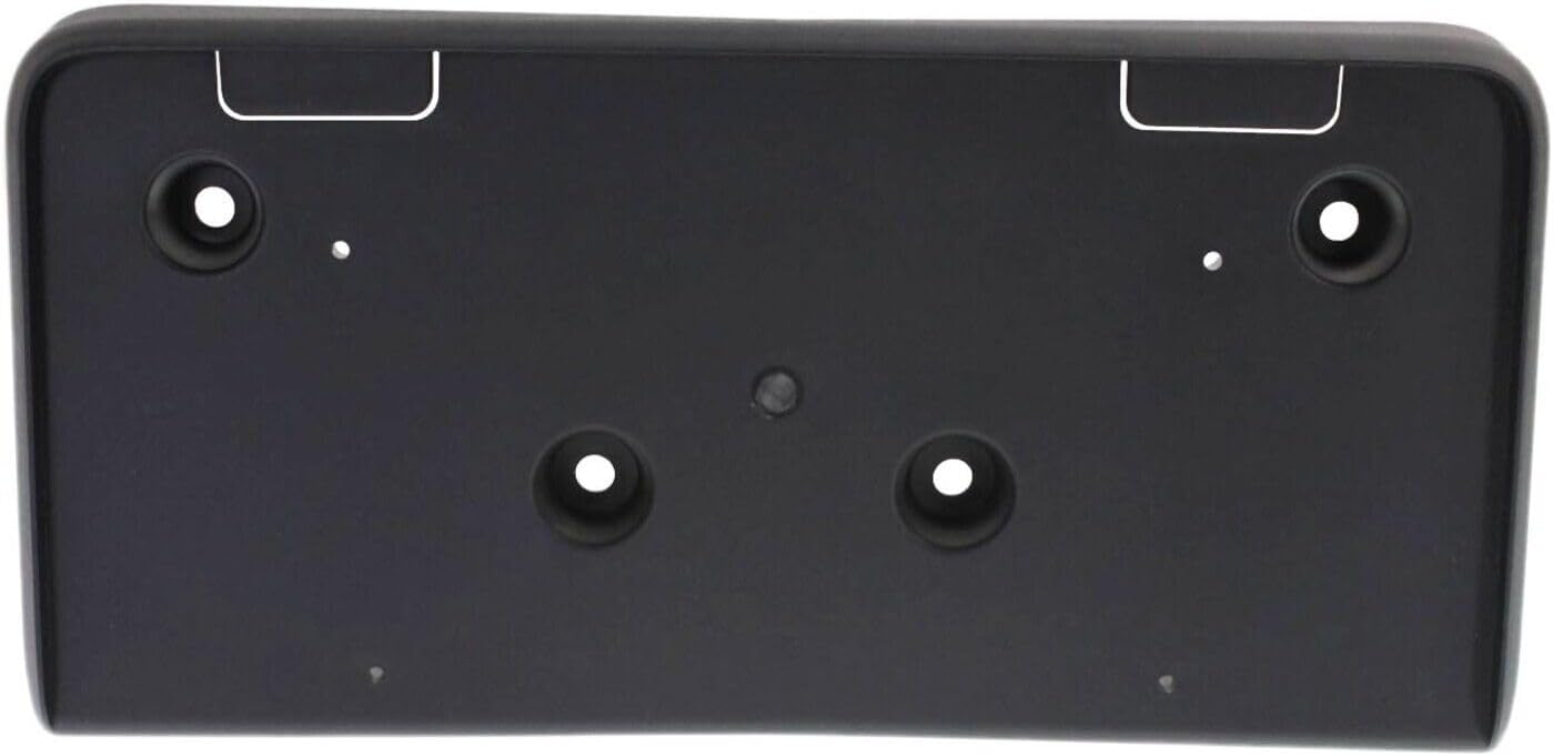 Front License Plate Bracket Textured Direct Replacement Compatible with 2010-2015 Chevrolet Equinox GM1068134 25798733