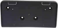 Front License Plate Bracket Textured Direct Replacement Compatible with 2010-2015 Chevrolet Equinox GM1068134 25798733
