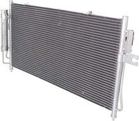 Front A/C Condenser Aluminum Core Direct Replacement Compatible With 2003-2004 Nissan Frontier/Xterra NI3030151 NI3030158 921101Z600 921101Z610