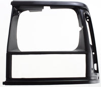 AUTOS PARTS PLUS Front Grille + Headlight Door Bezels Primed Left Driver & Right Passenger Side Direct Replacement Compatible With 1991-1996 Jeep Cherokee CH1200177 CH2513124 CH2512124 5DV54TZZ