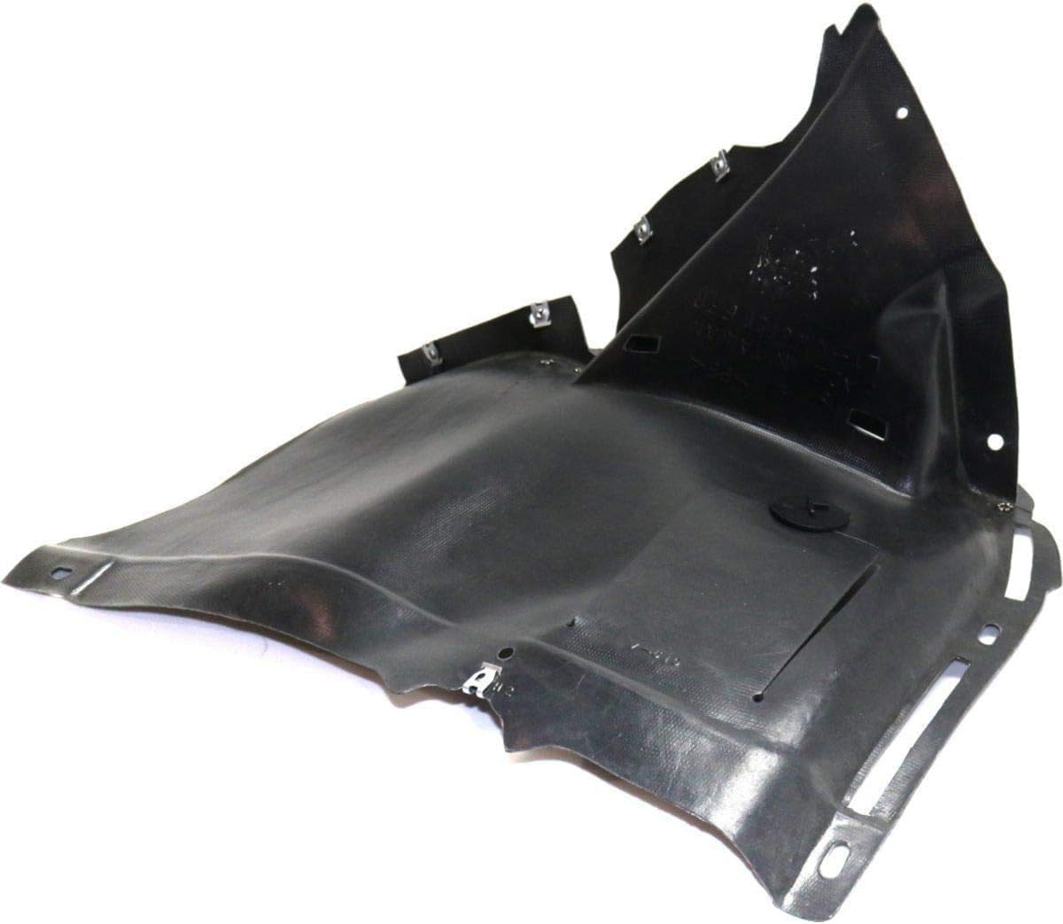 Front Fender Liner Right Passenger Side Direct Replacement Compatible With 2015-2020 Volkswagen e-Golf / 2015-2017 Golf VW1249125 5G0805912L