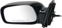 Front Power Mirror Non-Folding Non-Heated Primed Plastic Left Driver Side Direct Replacement Compatible With 2003-2008 Toyota Corolla TO1320179 TO1320178 8794002915 8794002380