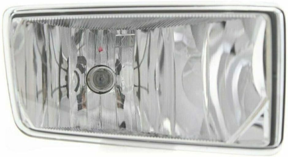 Front Bumper Chrome + Lower Valance + Extension Textured + End Caps & Fog Lights Left And Right Side Direct Replacement Compatible With 2007-2013 Chevrolet Silverado 1500 GM1002831