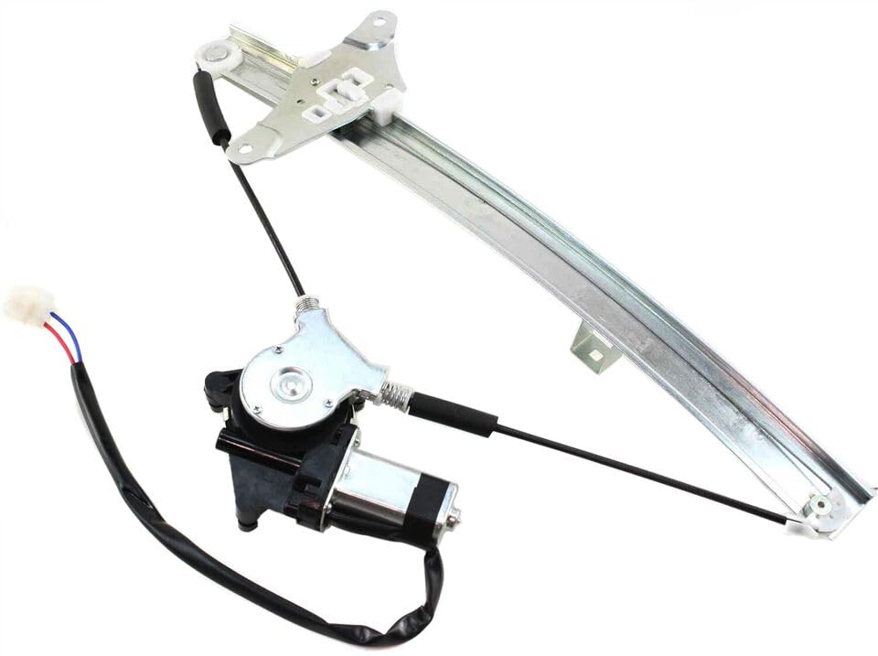 Front Window Regulator with Motor Left Driver Side Direct Replacement Compatible with 1992-1996 Toyota Camry TO1350122 6982006021