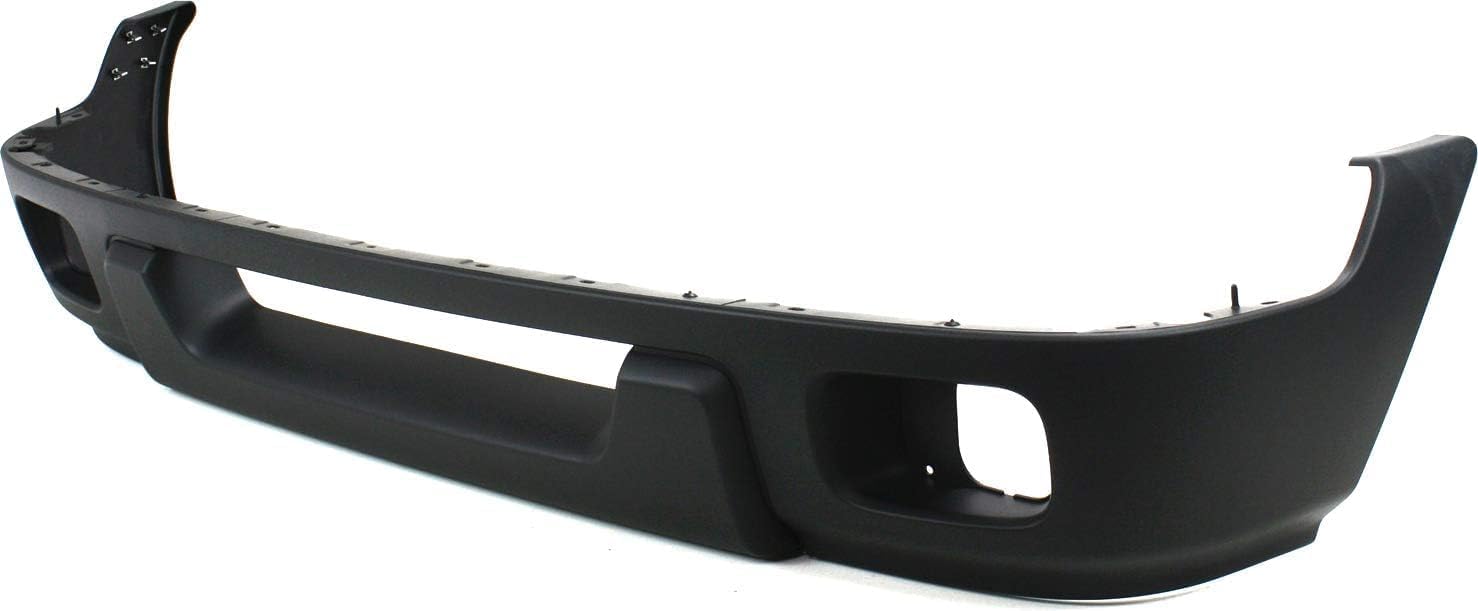 AUTOS PARTS PLUS Front Bumper Chrome Steel + Lower Valance Textured Direct Replacement Compatible With 2001-2003 Ford Ranger FO1002368 FO1095191 1L5Z17757CA 1L5Z17626DAA