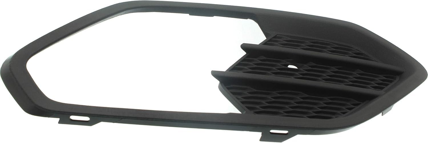 Front Fog Light Cover Textured Right Passenger Side Direct Replacement Compatible With 2017-2019 Ford Escape FO1039164 GJ5Z17K946AA