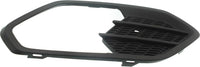 Front Fog Light Cover Textured Right Passenger Side Direct Replacement Compatible With 2017-2019 Ford Escape FO1039164 GJ5Z17K946AA