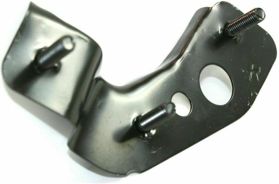 Set Of 2 Front Bumper Bracket Right Passenger And Left Driver Side Direct Replacement Compatible With 2005-2009 Ford Mustang FO1067166 FO1066166 5R3Z17E856AA 5R3Z17E857AA