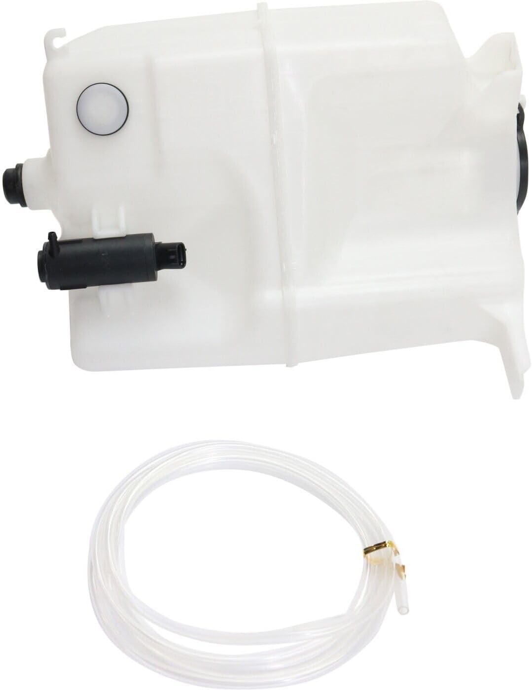 Front Washer Reservoir Windshield Expansion Tank With Pump Or Cap Direct Replacement Compatible With 2016-2023 Toyota Tacoma TO1288228 8531504100-PFM 8533004011 853160C060