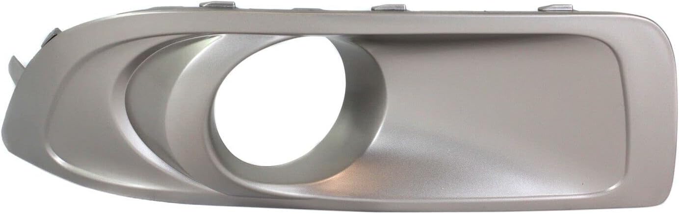 Front Fog Light Trim Primed Right Passenger Side Direct Replacement Compatible With 2010-2012 Subaru Outback SU1039101 57731AJ42A