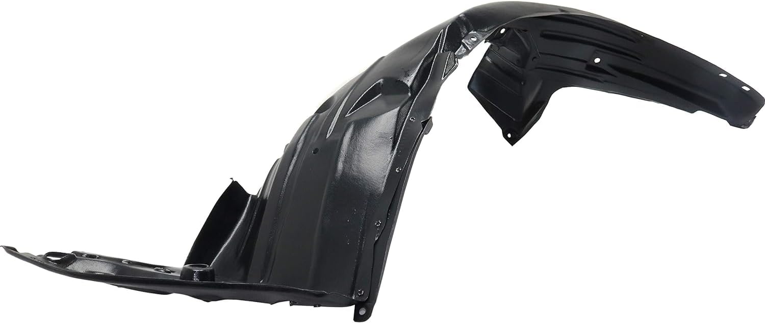 Front Fender Liner Left Driver Side Direct Replacement Compatible With 2013-2014 Honda Fit HO1248178 74150TX9A00