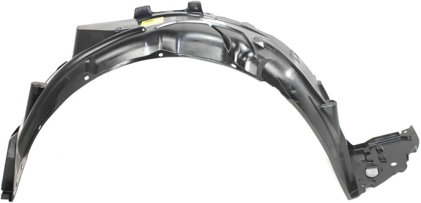 Front Engine Splash Shield + Fender Liner Left Driver & Right Passenger Side Direct Replacement Compatible With 2006-2011 Honda Civic ‎HO1228112 HO1249134 HO1248134 74111SNAA00
