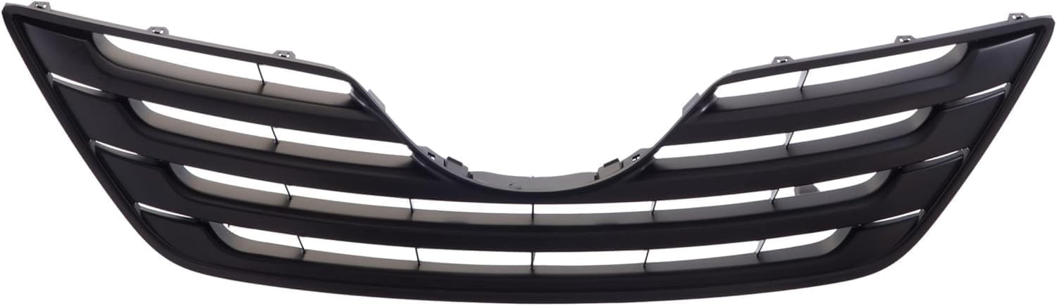 Front Grille Assembly Primed Shell And Insert Plastic Direct Replacement Compatible With 2007-2009 Toyota Camry TO1200288 5311106090C0