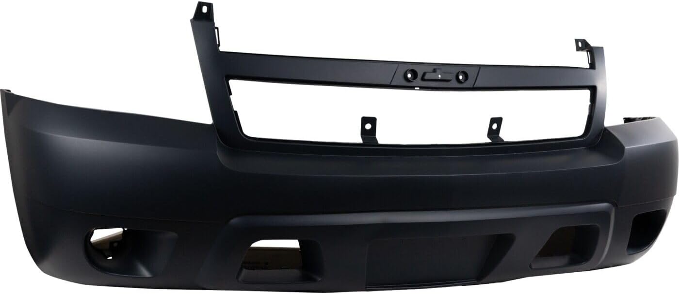 AUTOS PARTS PLUS Front Bumper Cover Primed Direct Replacement Compatible With 2007-2014 Chevrolet Tahoe/Suburban 1500 GM1000817 25814570