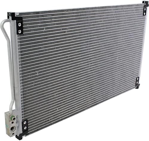 Front A/C Condenser Aluminum Core Direct Replacement Compatible With 1998-2004 Ford Mustang FO3030117 3R3Z19712AA