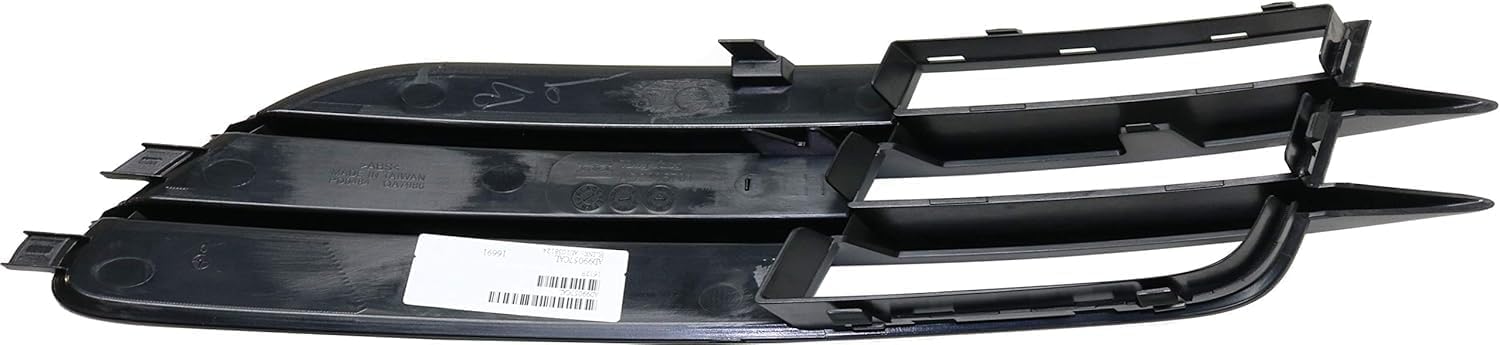 Front Fog Light Cover Primed Left Driver Side Direct Replacement Compatible With 2012-2015 Audi A6 AU1038124 4G08076819B9