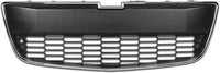 Front Bumper Lower Grille Chrome Shell Black Insert Direct Replacement Compatible With 2012-2016 Chevrolet Sonic GM1036139 95227395