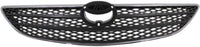Front Grille Assembly Chrome Shell & Painted Silver Insert Plastic Direct Replacement Compatible With 2002-2004 Toyota Camry TO1200237 53101AA030