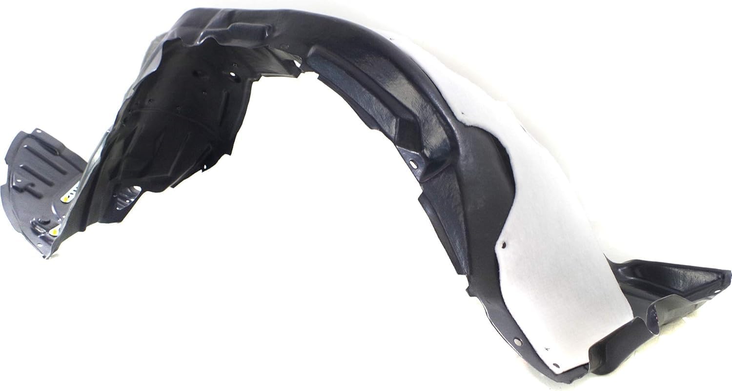 Front Fender Liner Left Driver Side Direct Replacement Compatible With 2013-2017 Lexus LS600h / LS460 LX1248131 5380650070