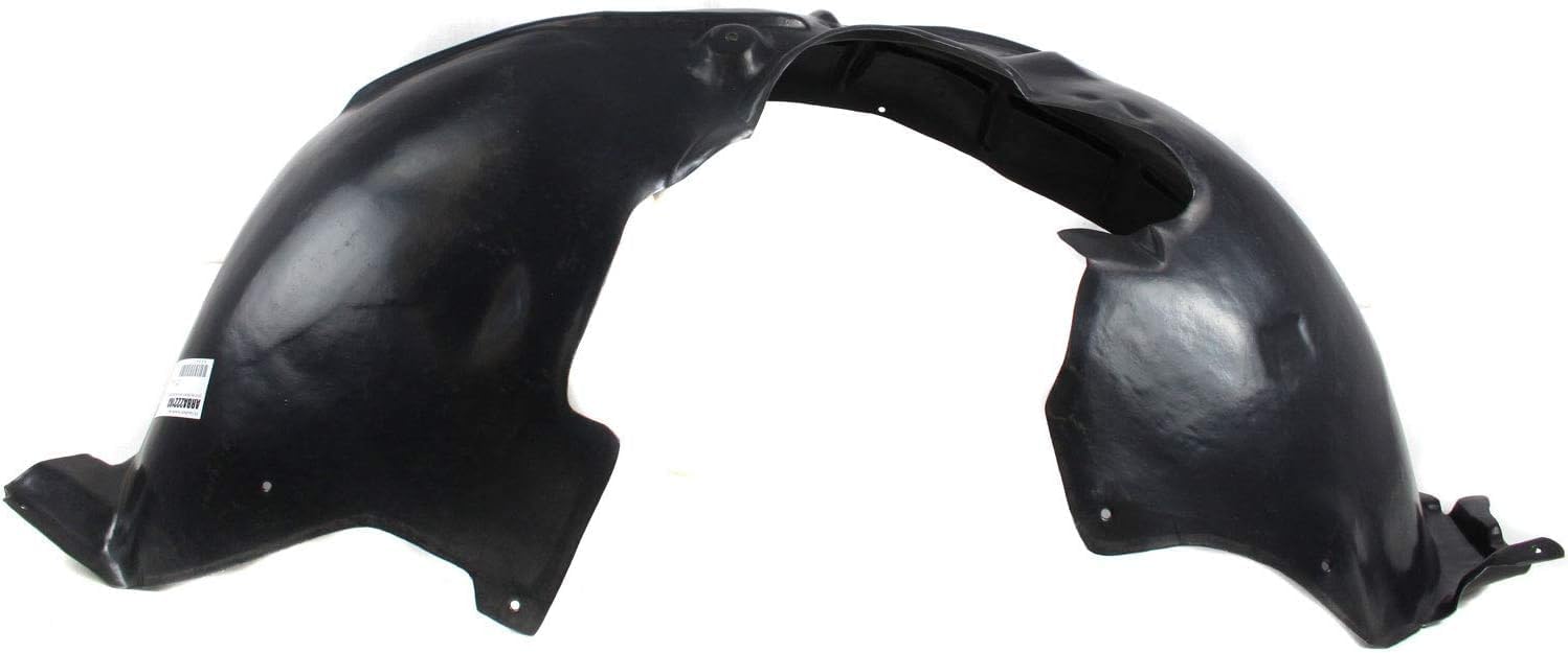 Front Fender Liner Right Passenger Side Direct Replacement Compatible With 2007-2015 Audi Q7 AU1249110 4L0809962B