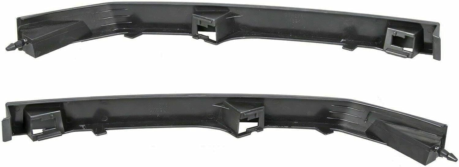 Set Of 2 Front Bumper Filler Primed Right Passenger & Left Driver Side Direct Replacement Compatible With Nissan Armada 2004-2008 / Titan 2004-2015 / Infiniti QX56 2004-2010 NI1089106