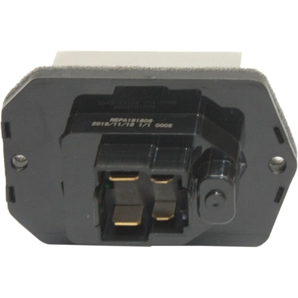 Front Blower Motor Resistors Direct Replacement Compatible with 2005-2012 Acura RL / 2006-2014 Honda Ridgeline / 2011-2017 Odyssey REPA191806