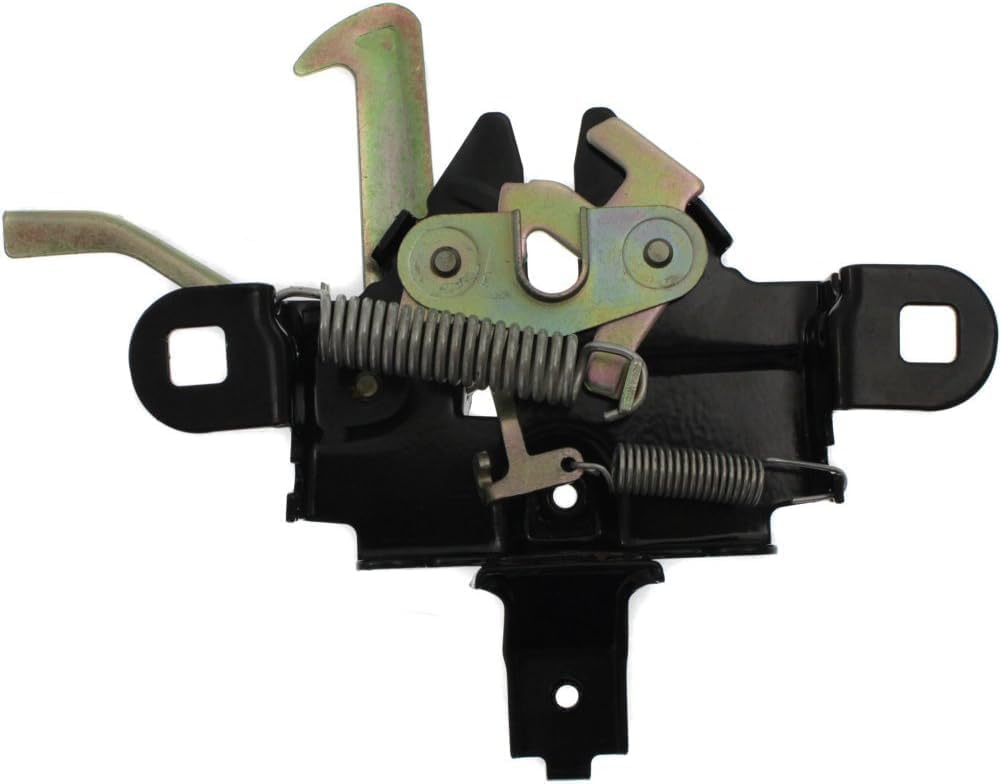 Front Hood Latch Steel Direct Replacement Compatible With 2004-2012 Chevrolet Colorado/GMC Canyon GM1234109 15870145