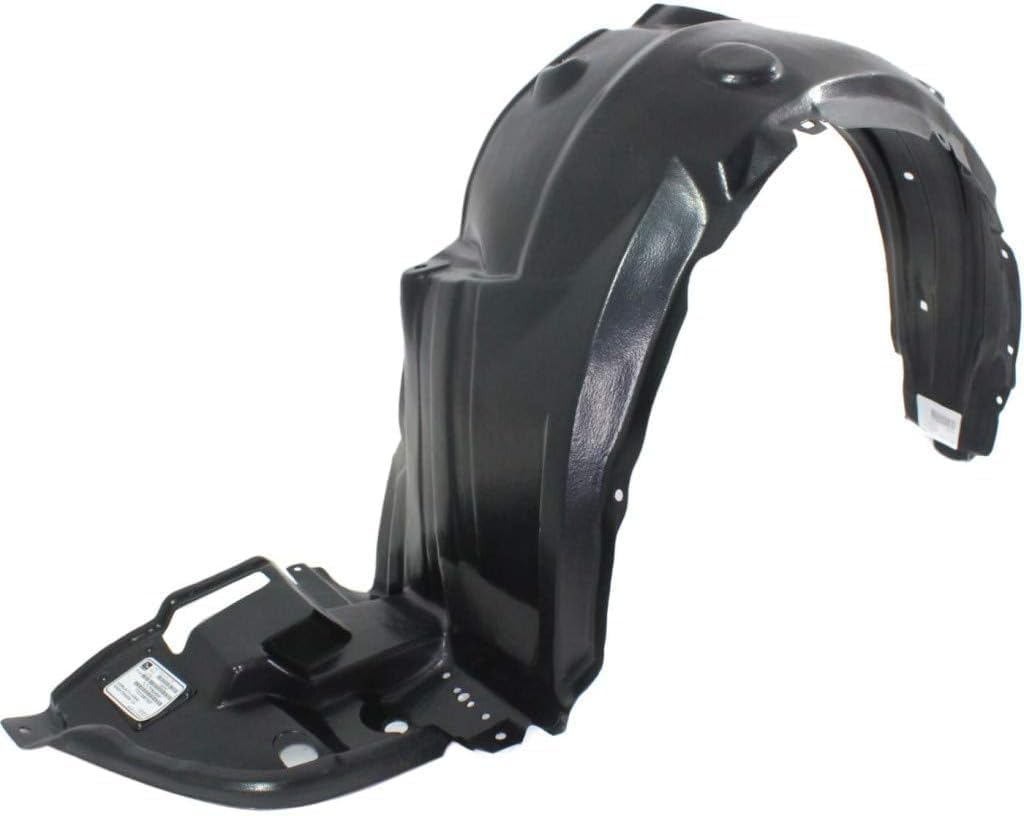 Front Fender Liner Vacuum Form Left Driver Side Direct Replacement Compatible With 2011-2013 Toyota Corolla TO1248162 5387602370