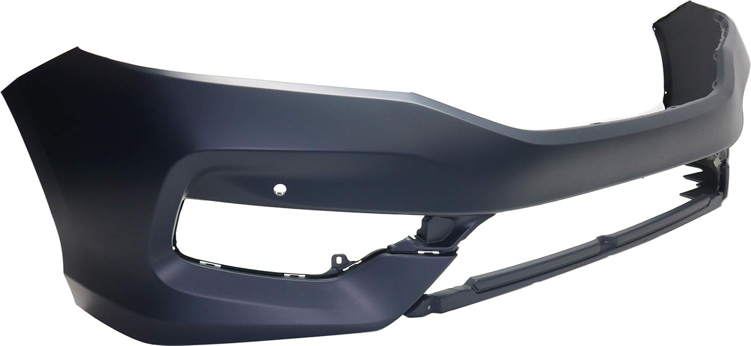 Front Bumper Cover Primed Direct Replacement Compatible With 2016-2017 Honda Accord HO1000303 71100T2FA70ZZ