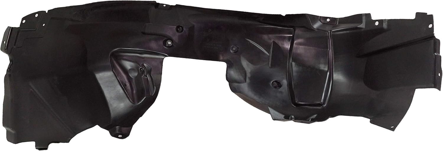Front Fender Liner Right Passenger Side Direct Replacement Compatible With 2015 Ford Mustang FO1249181 FR3Z16102C