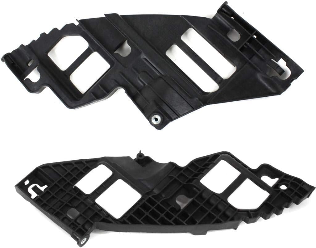 Set Of 2 Front Bumper Cover Inner Brackets Left Driver & Right Passenger Side Direct Replacement Compatible With 2010-2014 Volkswagen Jetta/Golf/GTI VW1043102 VW1042102 5K0807227A