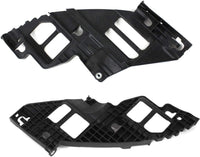 Set Of 2 Front Bumper Cover Inner Brackets Left Driver & Right Passenger Side Direct Replacement Compatible With 2010-2014 Volkswagen Jetta/Golf/GTI VW1043102 VW1042102 5K0807227A