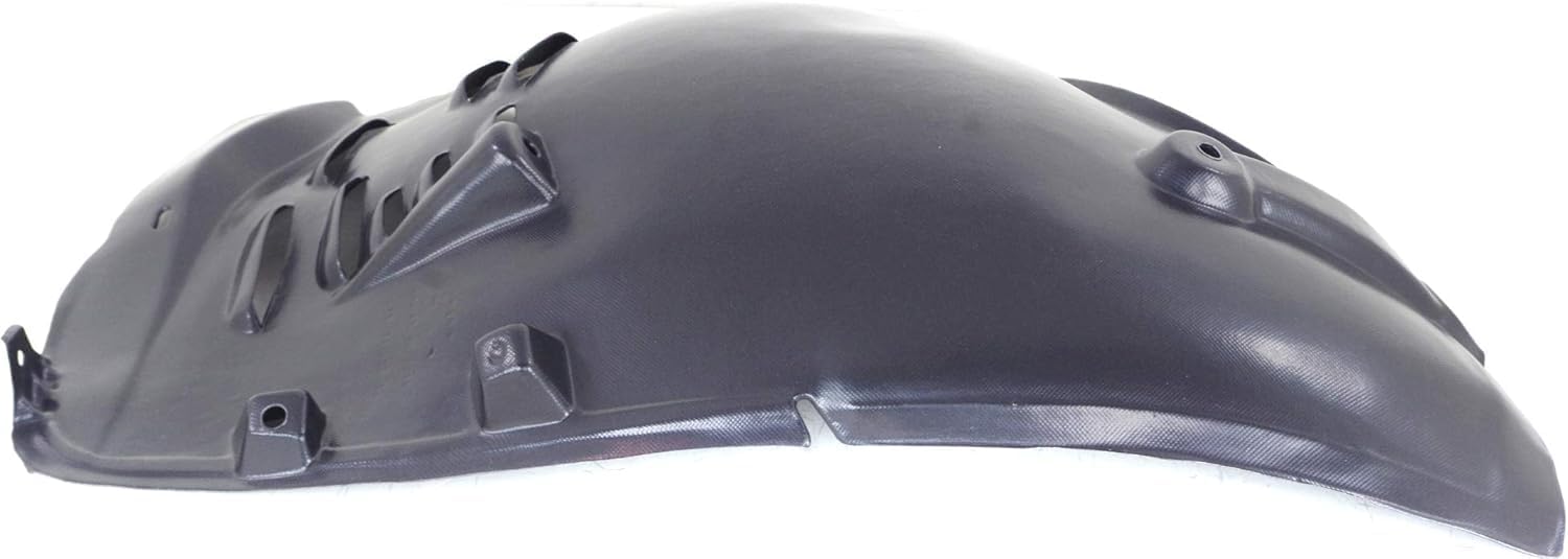Front Section Fender Liner Left Driver Side Direct Replacement Compatible With 2003-2009 Mercedes Benz E-Class MB1250100 2116980130