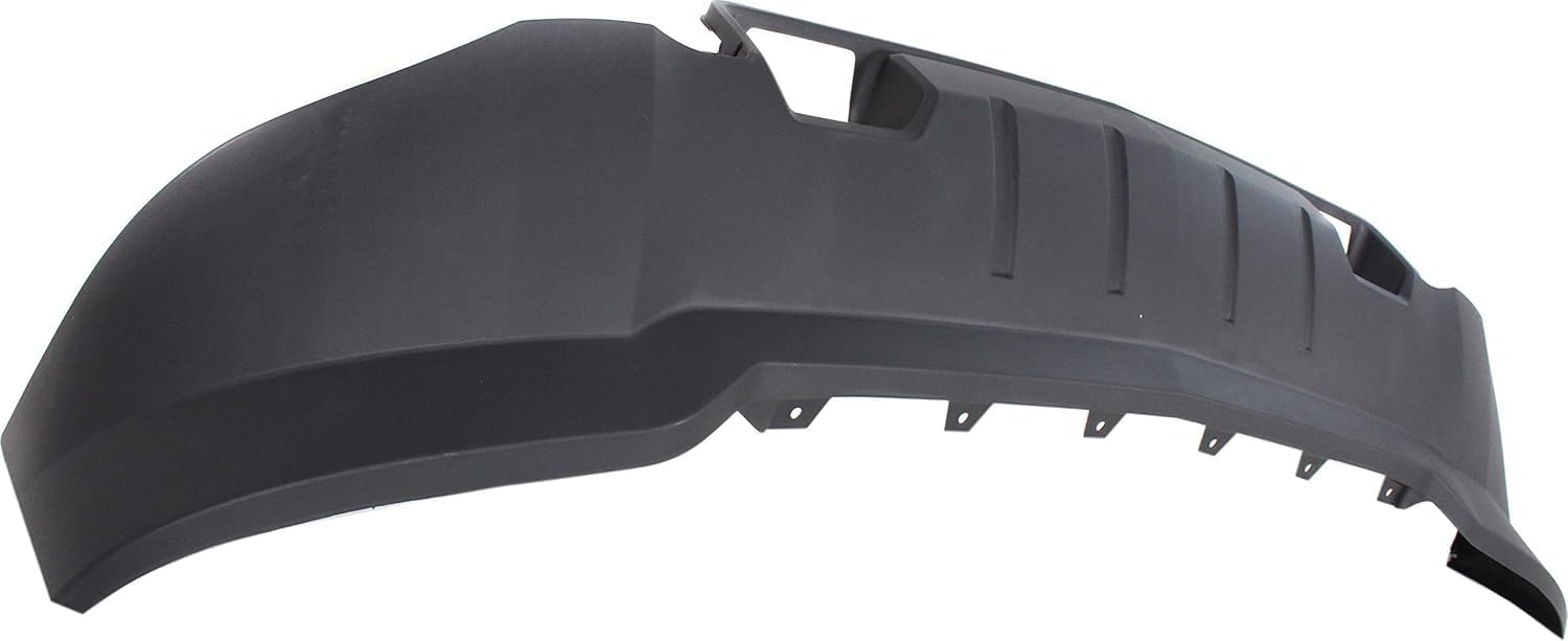 Front Lower Valance Deflector Textured Direct Replacement Compatible With 2015-2019 Chevrolet Silverado 2500HD / 3500HD GM1092252 22978557