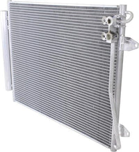 Front A/C Condenser Aluminum Core Direct Replacement Compatible With 2006-2015 Volkswagen Passat / 2009-2017 Passat CC VW3030128 VW3030134 3C0820411D 561820411