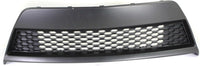 Front Bumper Grille Without Fog Light Holes Textured Plastic Direct Replacement Compatible With Kia Forte Koup 2010-2013 KI1036107 865601M300